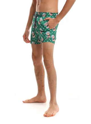 Swim Short 415 For Men - Green 