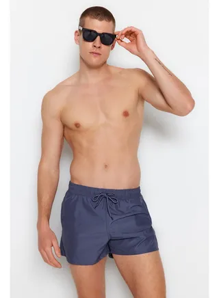 Anthracite Men's Extra Short Basic Sea Shorts 