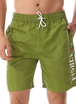 MENS Printed Printed Swim Short 