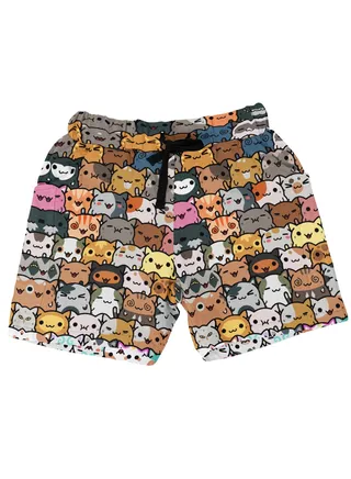 Cat beach shorts 