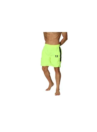 Men's waterproof gray swim shorts - Light Green 