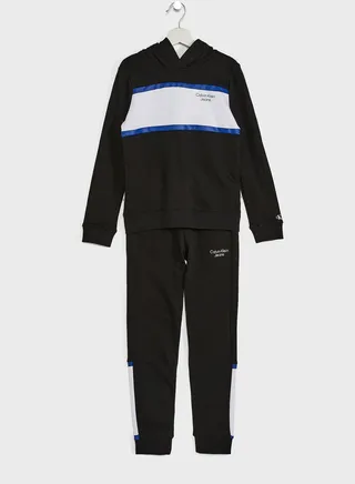 Youth Color Block Tracksuit 