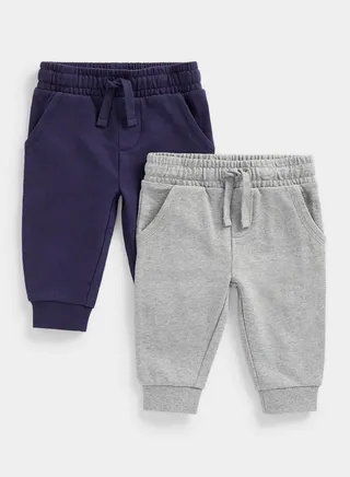 Grey and Navy Joggers 2 Pack 