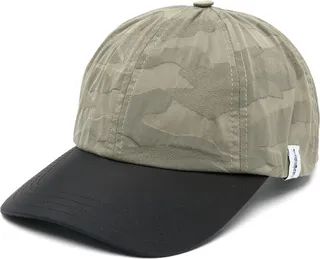 Colour-Block Camouflage Baseball Cap