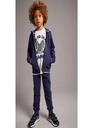Navy and Khaki Joggers 2 Pack 