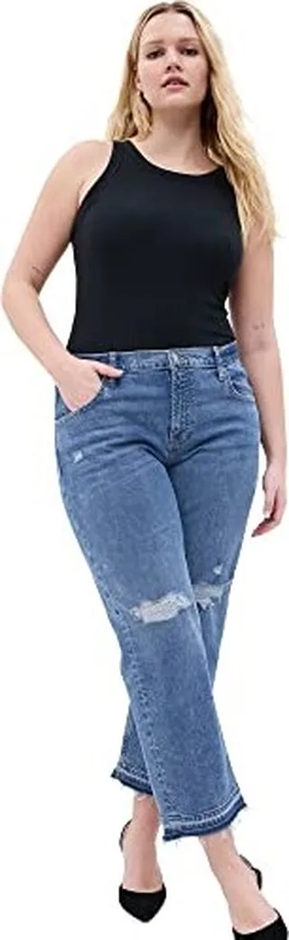 GAP Womens Low Rise Jeans Dark WASH 34REG