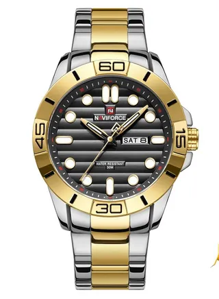 Men's Water Resistant Analog Watch NF9198 