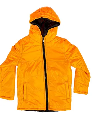 Waterproof Long Sleeves Quilted Hooded Jacket 