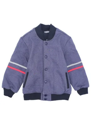 LONG-SLEEVED BLUE JACKET 
