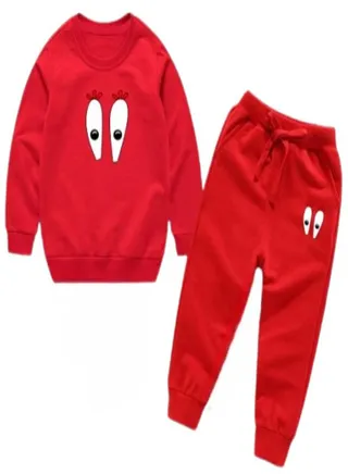 Spongebob Mr. Krabs Printed Hoodie and Pants for Kids 
