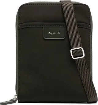 Logo-Patch Messenger Bag