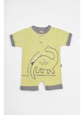 Baby Boys Printed Romper 