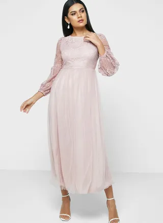 Lace Detail Dress 