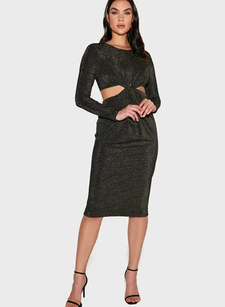 Cut Out Bodycon Dress 