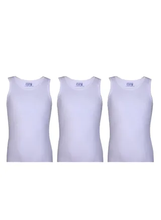 Set OF Three Sleeveless 100% Cotton - For Boy 