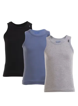 Bundle Of Three Derby Slevless For Kids 
