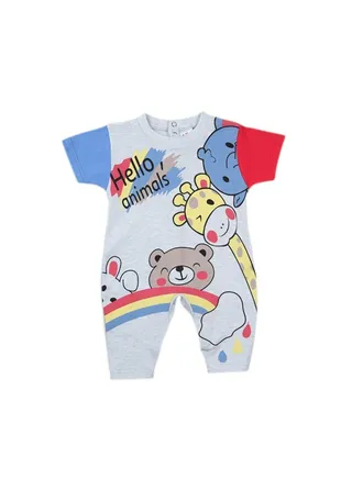 Baby Boy Printed Jumpsuit 