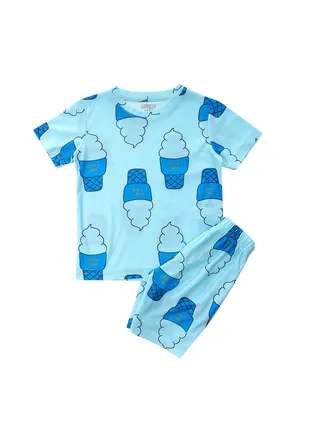 Shades & Ice Creams Allover Boys Slip On Pyjama 