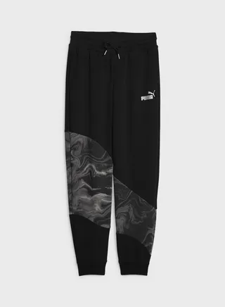 Kids Power Cat Marbelized Sweatpants 
