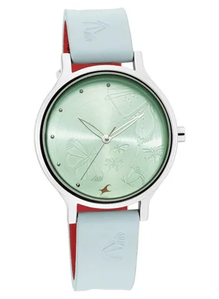 Leather Analog Wrist Watch 6189SL02 