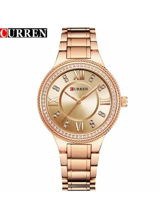 Girls Stainless Steel Analog Watch 9004 
