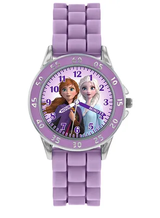 Girl's Analog Round Shape Silicone Wrist Watch FZN9505 - 32 Mm 