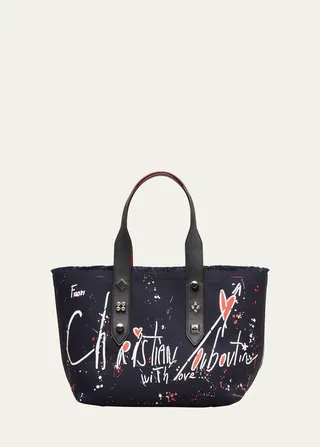 Frangibus Medium Logo Graphic Toile Tote Bag