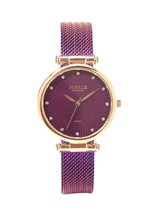 Girls' Executive Analog Watch RE071K - 32 mm - Purple 