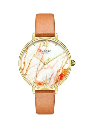 girls Leather Analog Watch C9045L-2 - 38 mm - Brown 