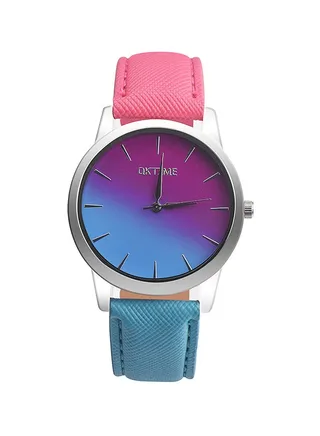 Girls' Leather Analog Wrist Watch J4214-7 