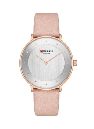 Girls' Leather Analog Wrist Watch C9033L-4 