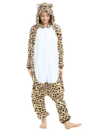 Leopard Print Onesie Multicolor 