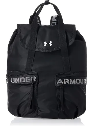 Armour UA Favorite Women's Backpack, Black / Black / White, Size OSFM 