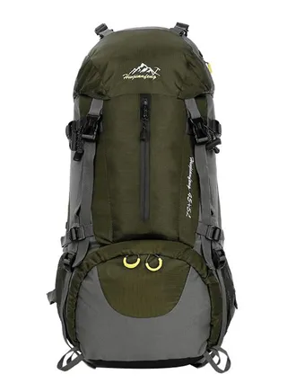 Waterproof Climbing Backpack With Rain Cover 50Liters 