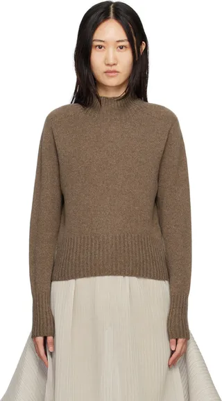 YMC Brown Bryter Turtleneck