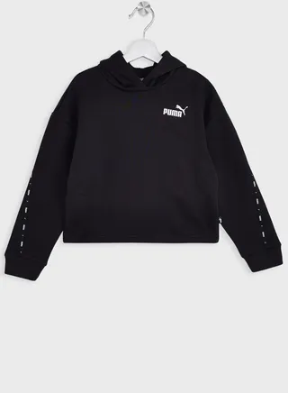 Kids Essential Tape Hoodie Fl 