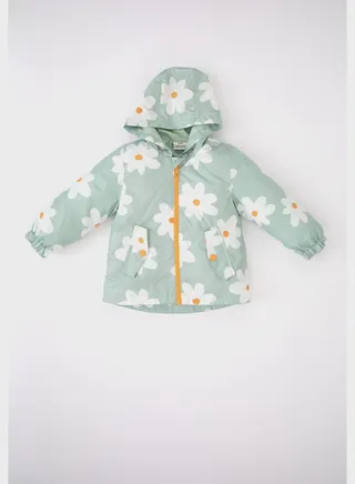 Kids Floral Print Hoodie 