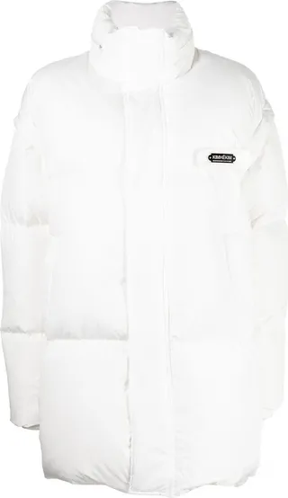 Logo-Plaque Puffer Jacket