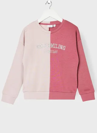 Kids Colourblock Sweatshirt 