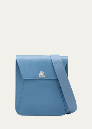 Anouk Small Leather Messenger Bag