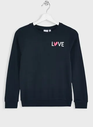 Kids Essential Crew Neck Sweatshirt 