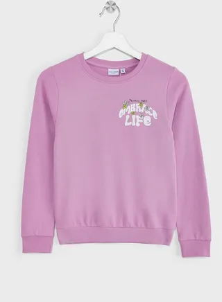 Kids Essential Crew Neck Sweatshirt 