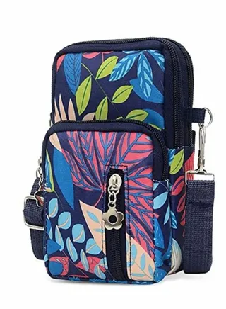 Sports Armband Outdoor Sweat-proof Running Armbag Cross-body Shoulder Casual Wallet Purse Fitness Cell Phone Bag Key Holder for iPhone 13 Pro/12 Pro/Xs Max,Galaxy S10 Plus,Huawei P30 Pro (Colorful) 