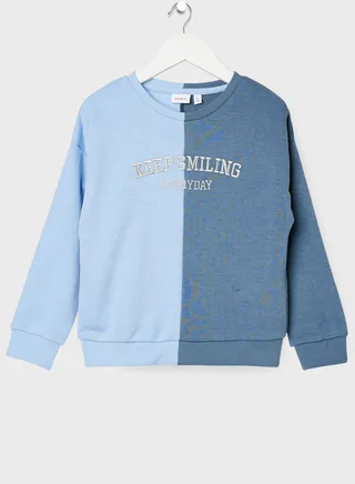 Kids Colourblock Sweatshirt 