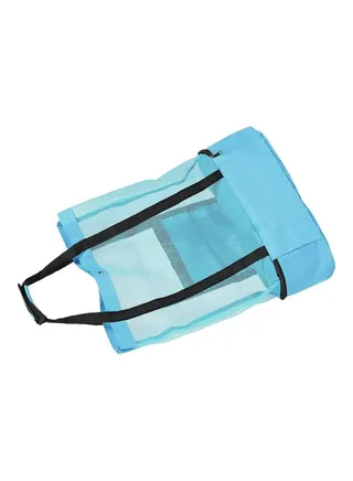 Mesh Beach and Picnic Tote Bag with Insulated Compartment 
