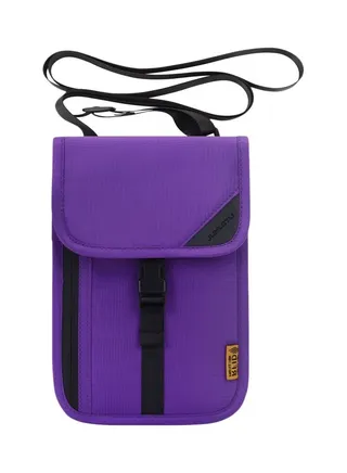 Travel Neck Pouch With RFID Blocking 22x15x1cm 