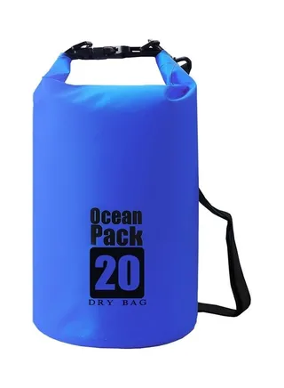 Waterproof Sports Shoulder Strap Barrel Bag 