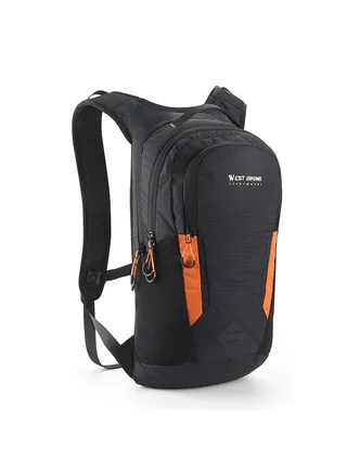 WEST BIKING 12L Large Capacity Sports Cycling Bag Bicycle Riding Backpack Leisure Travel Backpack Bicycle Shoulder Bag with Water Pocket System 