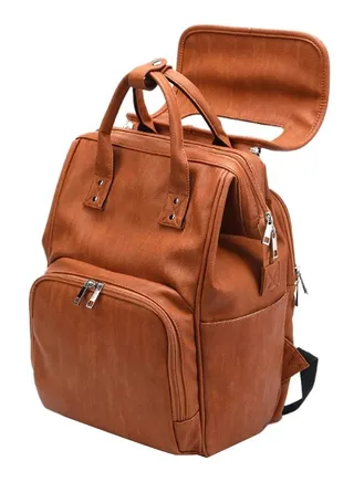 High Quality Material Durable Lightweight and Portable Size Travel Baby Diaper Backpack With Changing Pad 