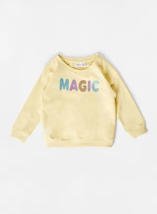 Baby/Kids Text Print Sweatshirt 